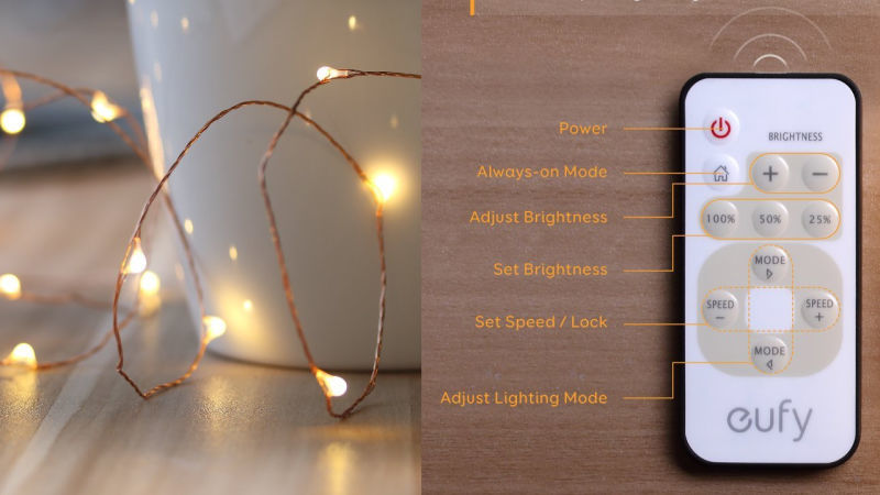 Eufy String Lights with Remote Control $13 with code EUFYSL02